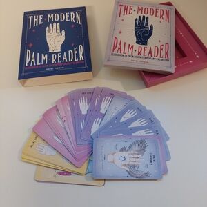 The Modern Palm Reader Guidebook & Cards - Like New